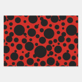 Lady Bird Thème Enveloppement Papier à feuille pla (Devant)