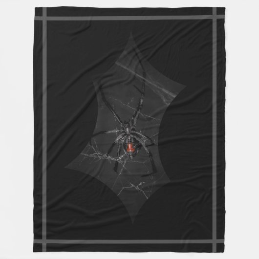 Lady Black Fleece Deken (Voorkant)