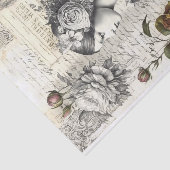  Lady Bloemen Decoupage Tissuepapier (Detail)