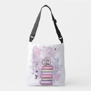 Lady Boss Books en Mok Canvas tas