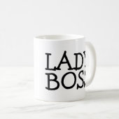 LADY BOSS CAFÉ MUGS (Devant droit)
