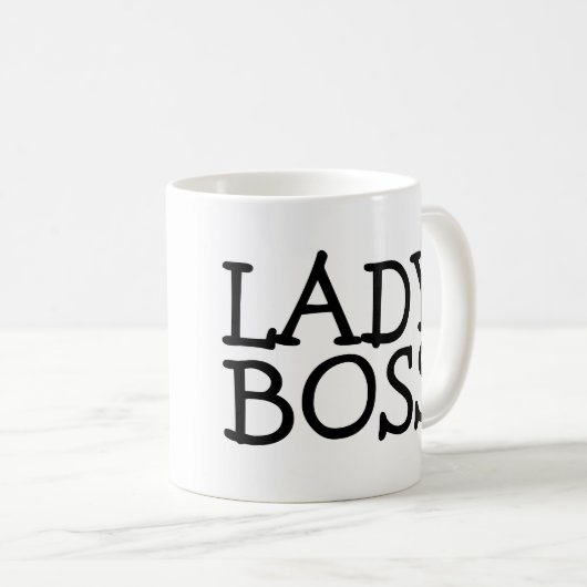 LADY BOSS CAFÉ MUGS (Devant droit)