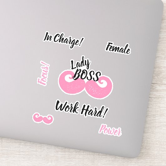 Lady Boss - Inspiratie Sticker (Detail)