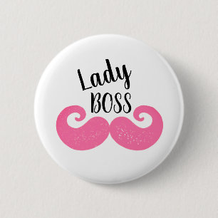 Lady Boss Inspiration Ronde Button 5,7 Cm