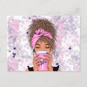 Lady Boss Life, Boss Babe Woman Briefkaart