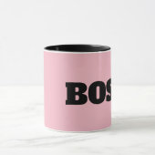 LADY BOSS PINK COFFEE MUGS MOK (Midden)