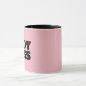LADY BOSS PINK COFFEE MUGS MOK (Midden)