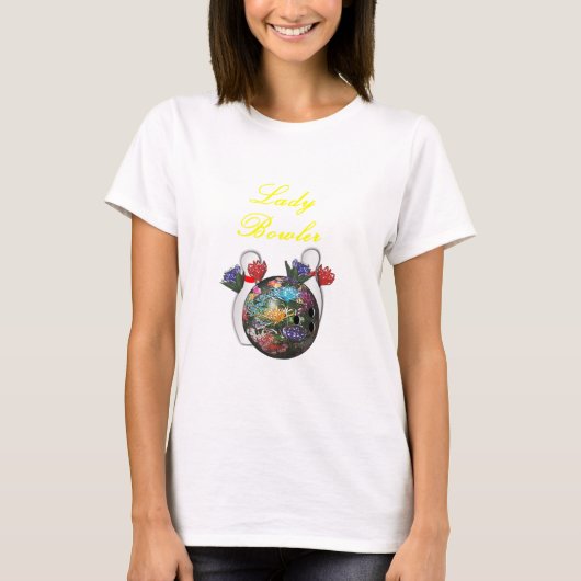 Lady Bowler T-shirt (Voorkant)