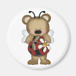 Lady Bug Baby Beer met Daisy Magneet