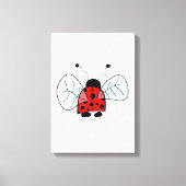 Lady bug canvas afdruk (Voorkant)