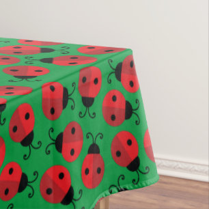 Lady Bug Cute 1st Birthday Party Tafelkleed