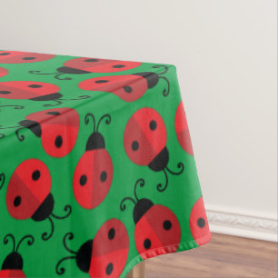 Lady Bug Cute 1st Birthday Party Tafelkleed