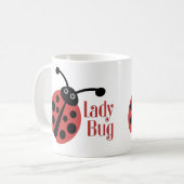 Lady Bug Cute Animal Print Koffiemok (Voorkant links)