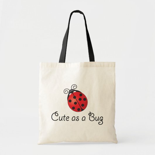 Lady Bug - Cute as a Bug Tote Bag (Voorkant)