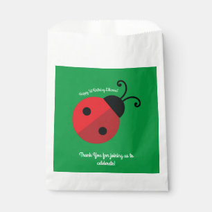 Lady Bug Cute Kids Birthday Party Bedankzakje