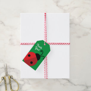 Lady Bug Cute Kids Birthday Party Cadeaulabel