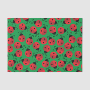 Lady Bug Cute Kind Ladybug Birthday Party Tissuepapier
