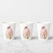 Lady Bug Easter Egg Papieren Bekers
