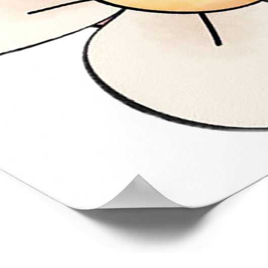 Lady Bug Easter Egg Poster (Hoek)