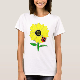 Lady Bug en Sunflower T-shirt