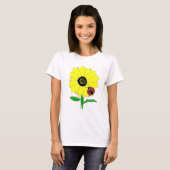 Lady Bug en Sunflower T-shirt (Voorkant volledig)