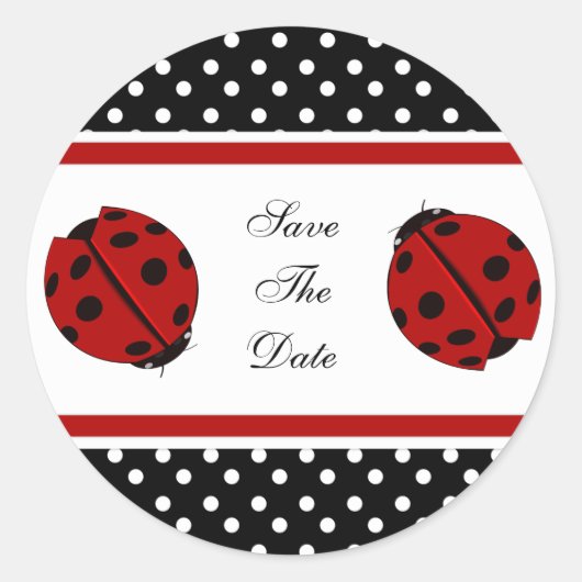 Lady Bug Enregistrer Les Stickers Date (Devant)