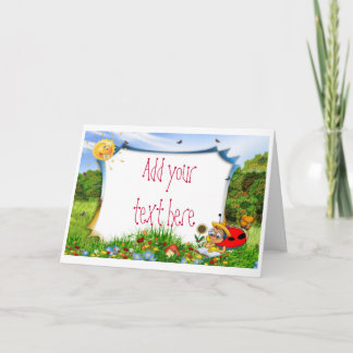 Lady Bug Été Anniversaire Fête Invitations