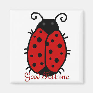 Lady Bug: Goede fortuin, goede fortuinmagneet Magneet