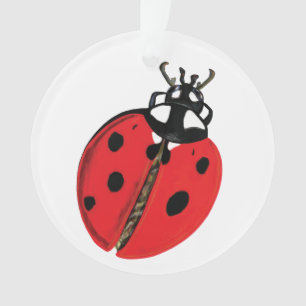 Lady Bug Illustratie Ornament