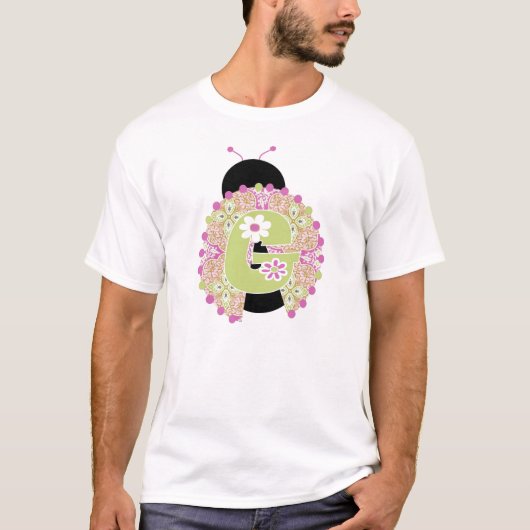 Lady Bug Initiaal Shirt (Voorkant)