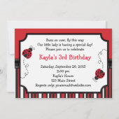 Lady Bug Invitation (Devant)
