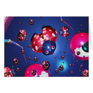 Lady bug-kaart