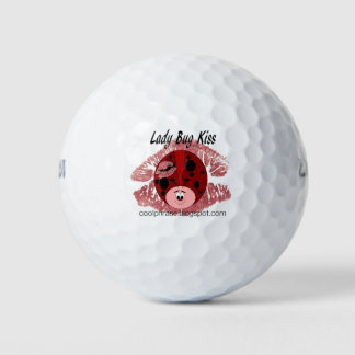 Lady Bug Kiss golfballen