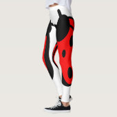 Lady Bug Leggings blancs (Gauche)