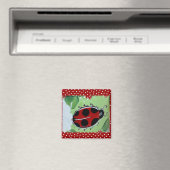 Lady Bug Magneet (Insitu (Vaatwasser))