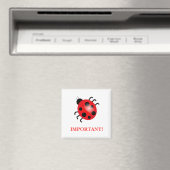 Lady Bug | Magneet (Insitu (Vaatwasser))