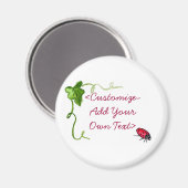 Lady Bug Magnet Magneet (Voorkant / Achterkant)