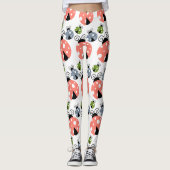Lady Bug Motif Leggings (Devant)
