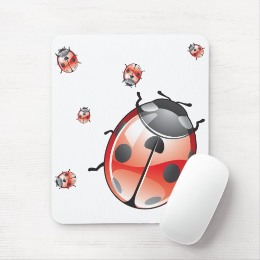 Lady Bug Mousepad Muismat (Met muis)