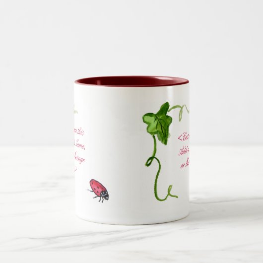 Lady Bug Mug (Centre)