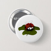 Lady Bug Ronde Button 5,7 Cm (Voorkant /achterkant)