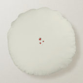 Lady Bug Serie - Ronde Pillow Rond Kussen (Achterkant)