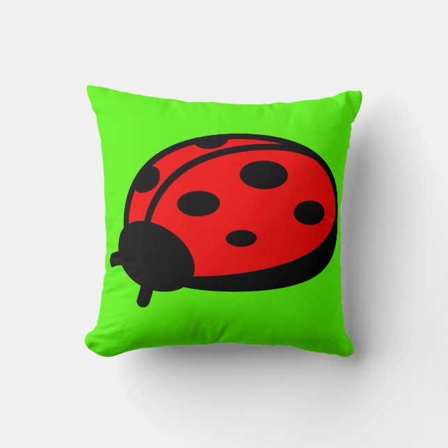 Lady Bug Sierkussen (Voorkant)