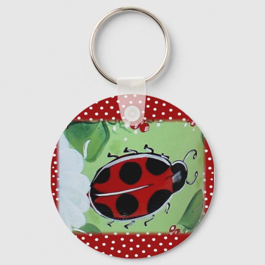 Lady Bug Sleutelhanger (Voorkant)