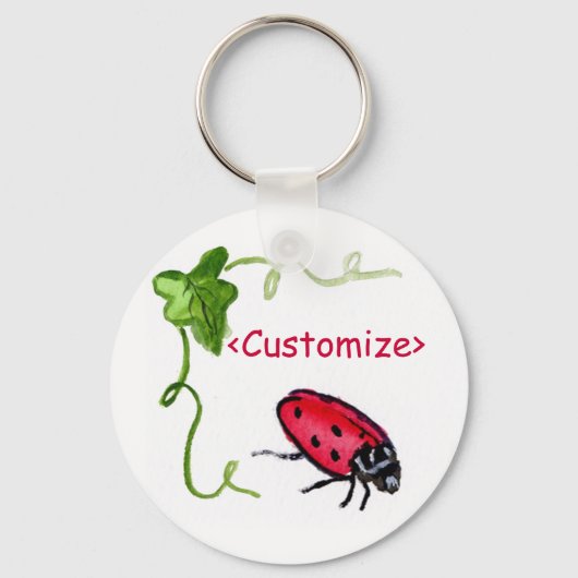 Lady Bug-Sleutelhanger Sleutelhanger (Voorkant)