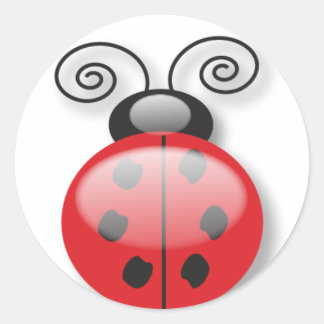 Lady Bug stickers
