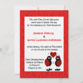 Lady Bug Wedding Uitnodiging (Voorkant)