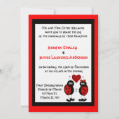 Lady Bug Wedding Uitnodiging (Voorkant)