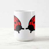 Lady Bug White Mug (Centre)