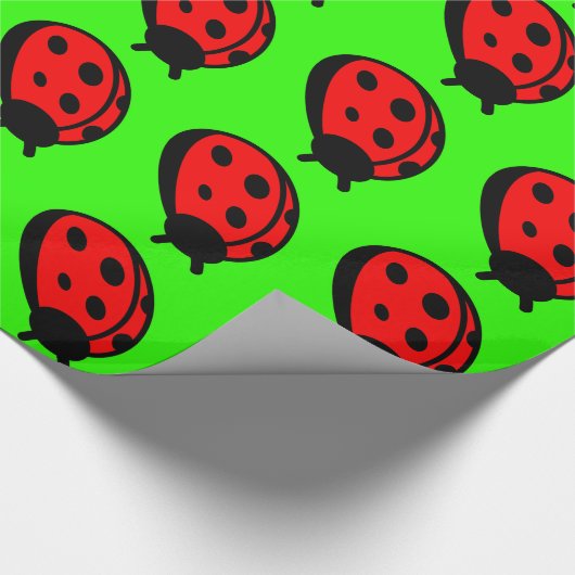 Lady Bug Wrapping Paper Cadeaupapier (Hoek)